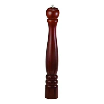 Image of Tablecraft PM1918 Mahogany Pepper Mills, 18&quot;
