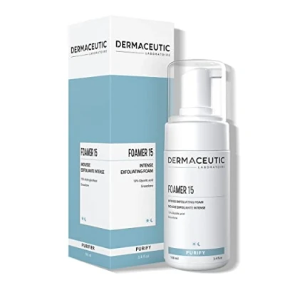 Image of Dermaceutic Foamer 15 Gentle foaming cleanser Brightening face wash Exfoliating for a clear and bright complexion 100ml