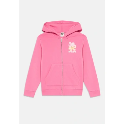 Image of Roxy SURF Feeling Zipped Zipup sweatshirt for kids, Size: 14y, Pink