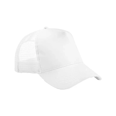 Image of Beechfield® B640B Junior Snapback Trucker White/White