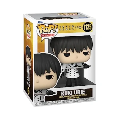 Image of Funko POP! Animation: Tokyo Ghoul: Re Kuki Urie Collectable Vinyl Figure Gift Idea Official Merchandise Toys for Kids &amp; Adults Anime Fans Model Collectors and Display