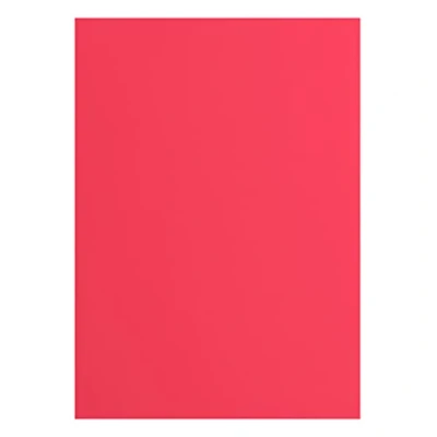 Image of Florence Cardstock Smooth Coloured Card Making Supplies A4 Red 10 Sheets Paper for Scrapbooking, Making, Die Cutting and Crafts 216 GSM Kiss