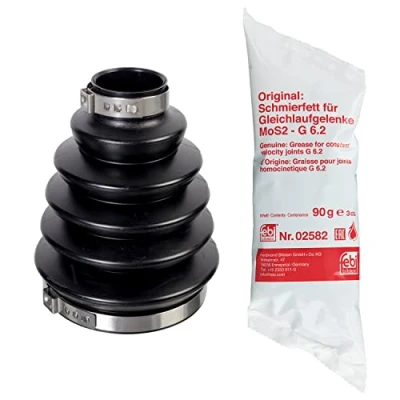 Image of 7701209568, 7701209568SK1 CV Boot FEBI BILSTEIN 175662 Front Axle Left, Right, Wheel Side Thermoplast CITROËN: C2 Hatchback, C3 I Hatchback