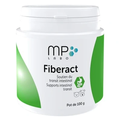 Image of MP Labo Fiberact®: Blond Psyllium Powder To Support Intestinal Tract For Cats And Dogs