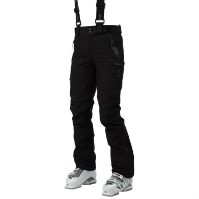 Image of Trespass Womens/Ladies Marisol II DLX Waterproof Ski Trousers (Black) Size Small