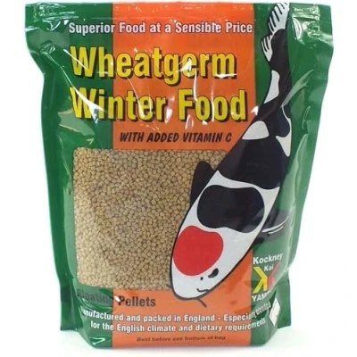 Image of Yamitsu Kockney Koi Winter Wheatgerm Floating Pellets Fish Food 6mm, 1kg Bag