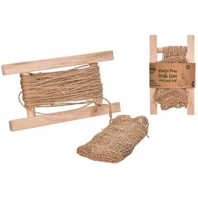 Image of KandyToys TY4943 Wood Crab Line with Bait Bag 15cm