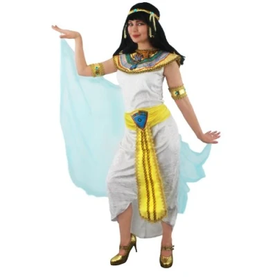 Image of I Love Fancy Dress ILFD4504 S/M Ladies Queen of Nile Costumes (Small Medium)