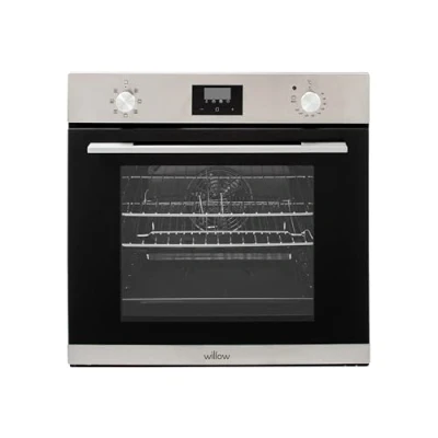 Image of Willow WOF60DSS 60cm Fan Assisted Oven with Plug and 7 Functions, Touch Control, Integrated Grill, 2 Years Warranty Stainless Steel