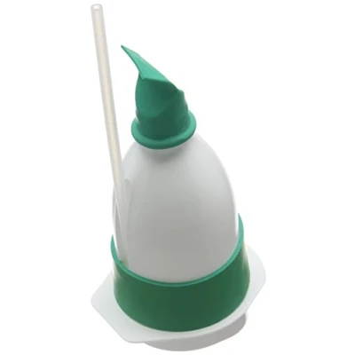 Image of HOMECRAFT Adaptor Only for Male Urinal Bottle, Helps Reduce Spills, Simple to Use with (Sold Separately) Men Recovering from Injury or Surgery, Elderly and Disabled Users