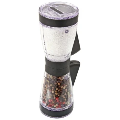 Image of Fackelmann Spice Mill, Stainless Steel, Black/Transparent, 20.5 x 8 cm