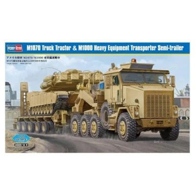 Image of Hobbyboss 1:35 Scale M1070/M1000 HETS Assembly Authentic Kit,Gold