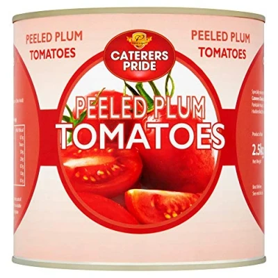 Image of Caterers Pride Peeled Plum Tomatoes, 2.5kg