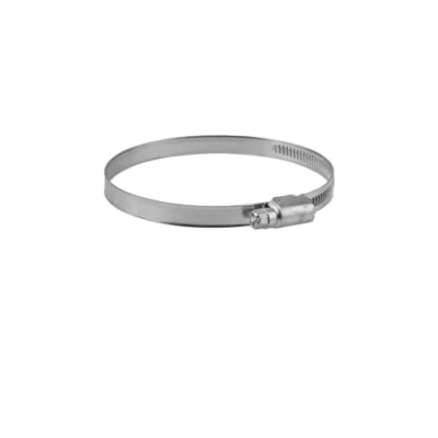 Image of GARDENA Hose Clamp: Steel Clamp to The fixing, Clamping Range 70 90 mm (3 &quot;), Width 9 mm, Screw Thread (7196 20)