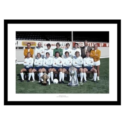 Image of Derby County FC 1972 Champions Classic Framed Photo Memorabilia