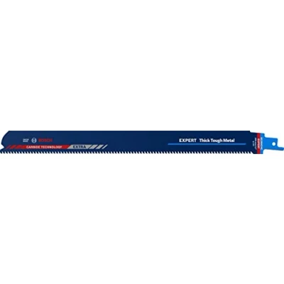 Image of Bosch Professional 10x Expert ‘Thick Tough Metal’ S 1255 CHC Reciprocating Saw Blade (for steel, Cast iron, Length 300 mm, Accessories Saw)