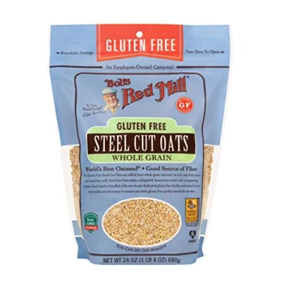 Image of Bob&#039;s Red Mill, Steel Cut Whole Grain Oats, 24 oz