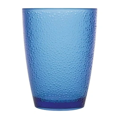Image of Olympia Kristallon Polycarbonate Pebbled Tumbler Blue 275ml 9.75oz (Box 6)