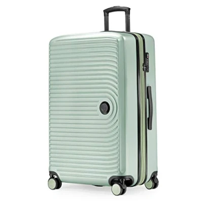 Image of HAUPTSTADTKOFFER Mitte Large Hard Shell Suitcase, TSA, 4 Wheels, Check In Luggage with 8 cm Volume Expansion, 77cm, 130 liters, Mint