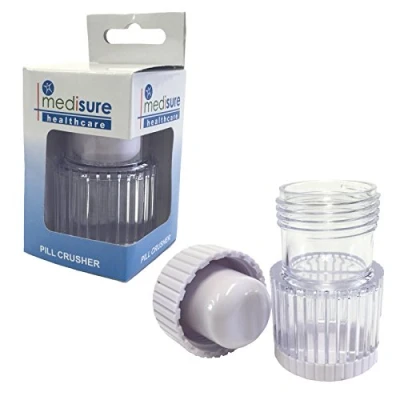Image of Medisure Healthcare Medication Pill Storage Screw Tablet Powder Grinder Crusher x 1