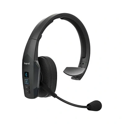 Image of Jabra BlueParrott New B450 XT Mono Bluetooth Over The Ear Headset 96% Noise Cancelling with Voice Control for Road Travel and High Environments Black