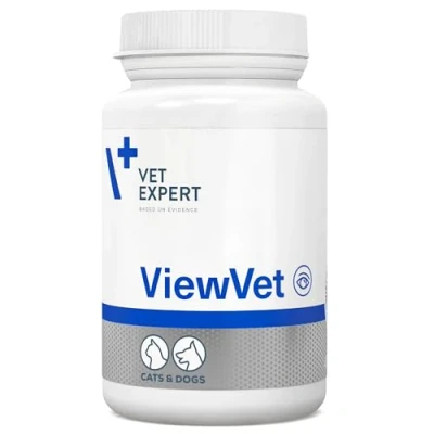Image of Vet Expert ViewVet Eye Health Supplement for Dogs Comprehensive Support with Lutein, DHA, Zeaxanthin, Vitamin A &amp; Antioxidants 60 Capsules