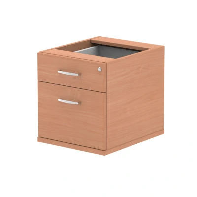 Image of Impulse 2 Drawer Fixed Pedestal Beech I001640