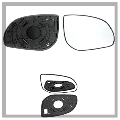 Image of Fits Hyundai I10, For 2011 to 2016 Non Heated Base Convex Wing Mirror RIGHT HAND (UK Driver Side)