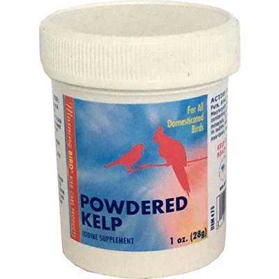 Image of Morning Bird Powder Kelp 28g Sprinkle On Food Iodine Vitamin Supplement All Birds Finches Canaries Budgies