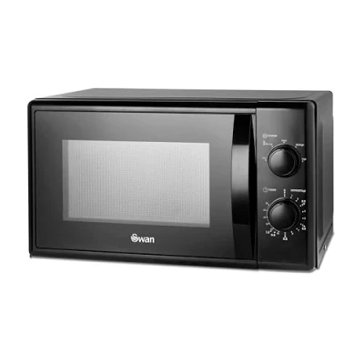 Image of Swan SM4420BLK 20 Litre 700W Manual Microwave Black