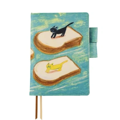 Image of Hobonichi Techo Original Cover [A6 Planner Only] Keiko Shibata: Bread floating in the wind