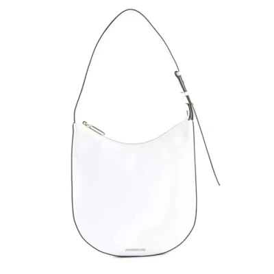 Image of Mandarina Duck Women&#039;s Moon HOBO File, Optical White, Taglia Unica