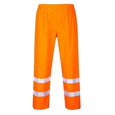 Image of Portwest Hi Vis Traffic Trouser, Size: L, Colour: Orange, S480ORRL