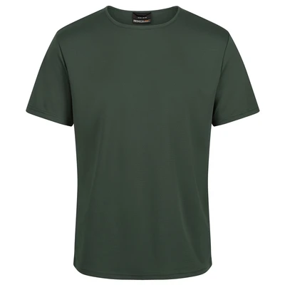 Image of Regatta Professional Men&#039;s Pro Wicking T Shirt Dark Green, Size: L