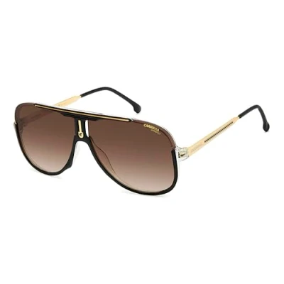 Image of Carrera Unisex Sunglasses black/goldcoloured, Size: 64, Black/gold coloured
