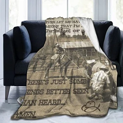 Image of Lawenp Ultra Soft Fluffy for John Wayne Throw Blankets Warm Flannel Micro Fleece Blanket,for Bedding,Couch,Sofa,Bed50 x40