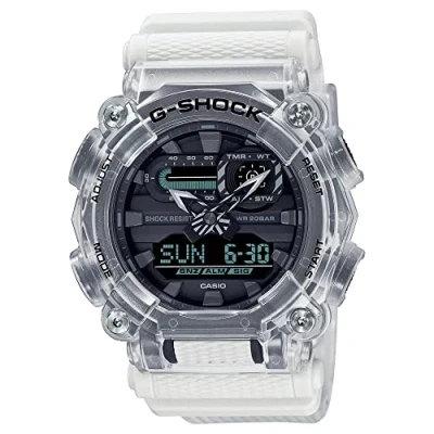 Image of G Shock by Casio Men&#039;s GA900SKL 7A Clear White Analog Digital Watch One Size