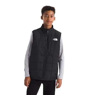 Image of The North Face Reversible Shasta VEST Unisex Waistcoat for kids, Size: 7/8y, Black