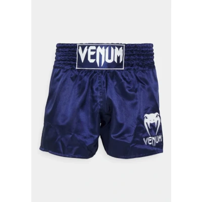 Image of Venum Classic MUAY THAI Short Sports shorts, Men&#039;s, Size: XL, Navy blue/white