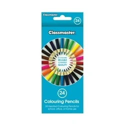Image of Classmaster Colouring Pencils Assorted (24 Pack)