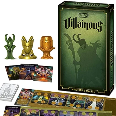 Image of Ravensburger Marvel Villainous Mischief &amp; Malice Immersive Strategy Board Game for Adults and Kids Age 12 Years Up 2 to 3 Players Can Be Played As Stand Alone or Expansion