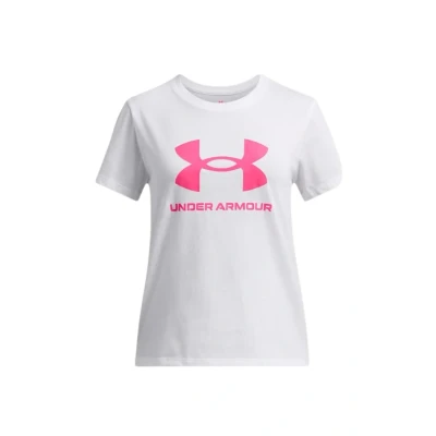 Image of Under Armour UA Big Logo SS White