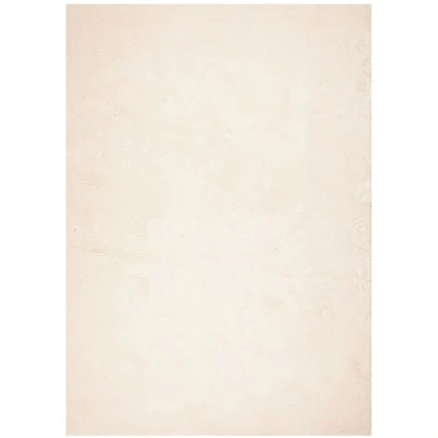 Image of vidaXL Rug HUARTE Short Pile Soft and Washable Beige 140x200 cm