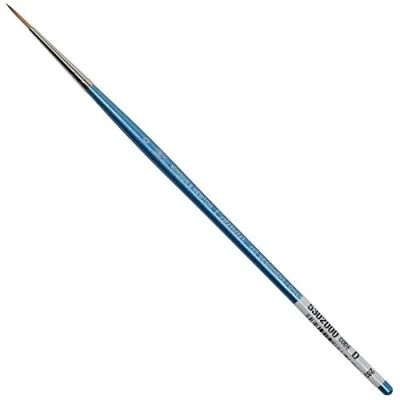 Image of Winsor &amp; Newton Cotman Series 222 Designer Round Short Handle Brush #0