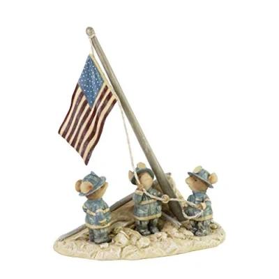 Image of Enesco Figurine, Resin, Multicolor, 6.93 Inch