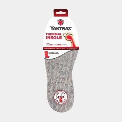 Image of Yaktrax Thermal Cold Weather Insoles for Men and Women, 1 Pair