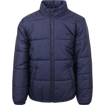 Image of Levi&#039;s Sunset Short Puffer Winter jacket, Men&#039;s, Size: XL, Peacoat