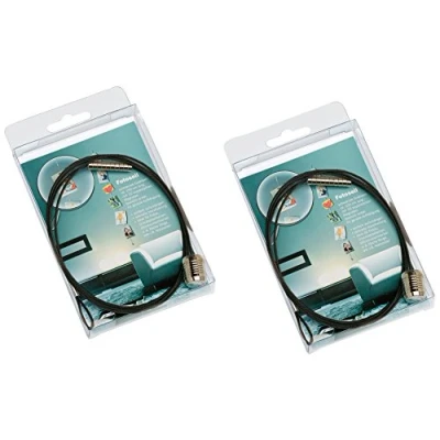 Image of walther Design Photo Rope Black 1,5 m Made of Metal Double Pack, MD150BD