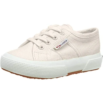 Image of Superga Unisex Baby 2750 bebj Classic Birth Shoes, White 901 White, 3 UK Child