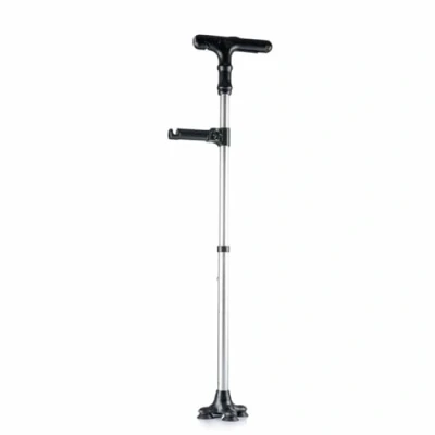 Image of Extendable Walking Stick with LED, Alarm and Grabber Hannde InnovaGoods